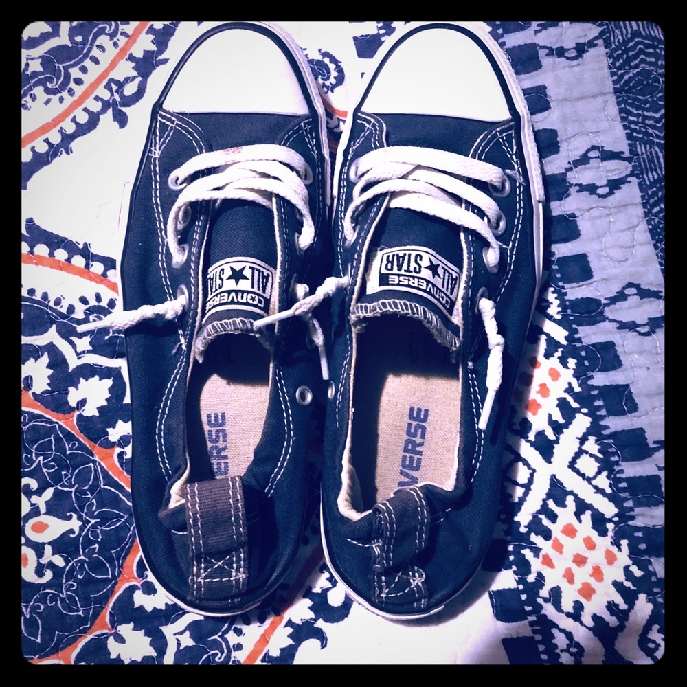 Blue Converse